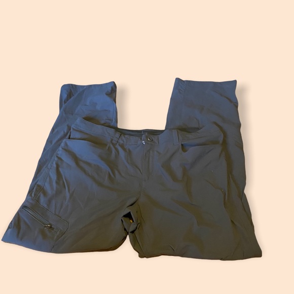 Patagonia Pants - Patagonia Gray Utility Waterproof Pants with Pockets Size 14 unisex Flare NWOT